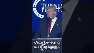 Trump: ‘Moedig verzet tegen klimaattirannie Nederlandse overheid’ | #Shorts