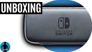 Nintendo Switch Schutztasche Original Unboxing deutsch