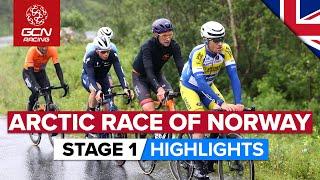 Tough Uphill Sprint Decides First Leader | Arctic Race of Norway Stage 1 Highlights