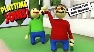 PLAY AS PLAYTIME! (She Joins Baldi's Adventure!) | Human Fall Flat Gameplay