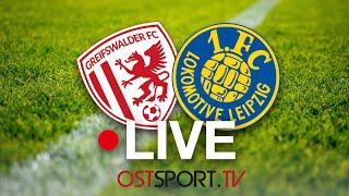 LIVE! Greifswalder FC vs. 1. FC Lok Leipzig | Regionalliga Nordost | SP14