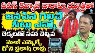 Ex MLA Gone Prakash Rao Latest Survey On Janasena Winning Seats | AP 2024 Elections | Pawan Kalyan