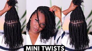 #minitwists #naturalhair Try this Mini Twists with Extension   ft HOTBRAIDS HAIR