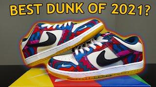 The BEST Collab Dunk of 2021? Nike SB Dunk Low Parra Abstract Art In Depth Review & Legit Checking