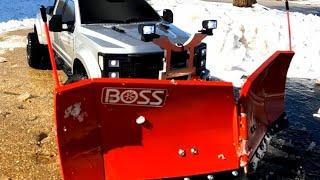 Cen Racing Ford F450 Boss DXT VPLOW Truck VL85 #shorts #rc #trending #snow