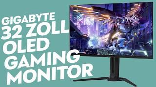 Der BESTE Gaming Monitor kostet über 1000 EUR | GIGABYTE AORUS FO32U2P