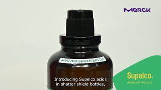 Merck Life Science - Shatter shield bottle