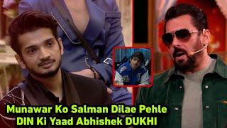 Bigg Boss 17, Weekend Ka Vaar Par Munawar Ko Salman Ne Dilaya Pehle Din Ka Yaad Abhishek Dukhi