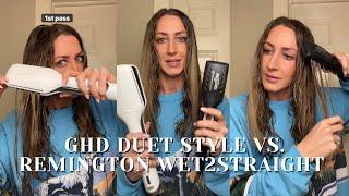 GHD STYLE DUET vs. REMINGTON WET2STRAIGHT | Erin Miller | overthemoonfaraway