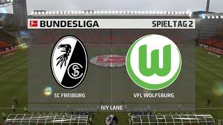 Sport Club Freiburg : VfL Wolfsburg 2. Spieltag  FIFA 21 Bundesliga  Gameplay Deutsch