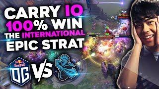 OG vs NEWBEE - ana Carry IO (Wisp) 100% 200 IQ Win Strat by OG TI9 THE INTERNATIONAL 2019 DOTA 2