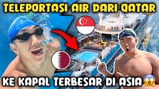 TIMBOI WATER TELEPORT KE ATAS CRUISE TERBESAR DI ASIA?! ROYAL CARIBBEAN SPECTRUM OF THE SEAS