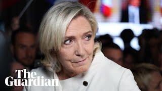 Le Pen speaks after French far-right loss: ‘It's unfortunate, we will lose another year'– video