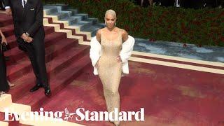 Met Gala 2022: Kim Kardashian wears £3.8m dress originally worn by Marilyn Monroe