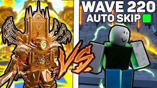 UPGRADED TITAN CLOCK MAN VS WAVE 220 BOSSES