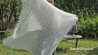 пуховый платок КРЫЖОВНИК + палантины из альпаки + шали из пуха 89608709467