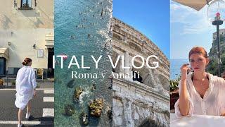 Italy Diaries - Roma y Amalfi | verano europeo, playas, comidas, luxury | VLOG