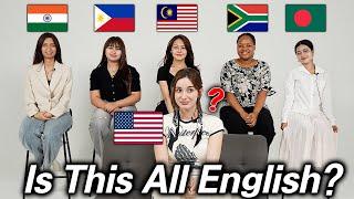 Guess Nationality of English Speaking Countries By English Accent!!