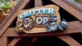 Magic Kingdom Critter Co-Op Shop for Tiana's Bayou Adventure 4K Tour | Walt Disney World July 2024