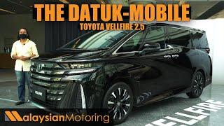 2023 Toyota Vellfire 2.5 – 7-Seater Datuk-Mobile, from RM438k! | #FirstLook