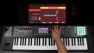 Roland FA 06 08 Studio Set Up Untuk Bermain Live