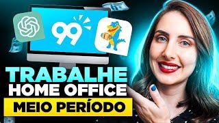 TRABALHE MEIO PERÍODO HOME OFFICE GANHANDO BEM | Iniciante ganhe dinheiro rápido em casa