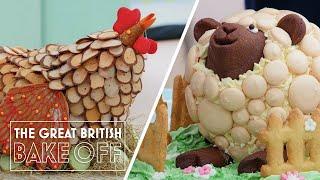 Adorable animals made of biscuit! | The Great British Bake Off