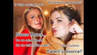 Hyland Sisters Q&A- Dance Moms? Parent’s Divorce?