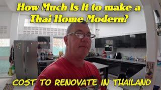 Cost to renovate in Thailand. Thai style to Modern style. The perfect Thai Contractor