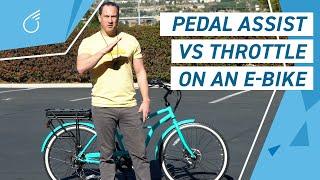 The Difference Between Throttle and Pedal Assist For E-Bikes