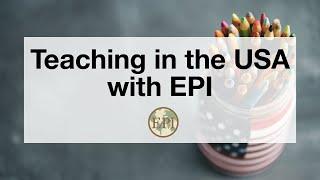 Webinar: Teaching in the USA with Educational Partners International 7.6.21