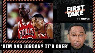 Stephen A.: 'It's over' between MJ & and Scottie Pippen | First Take