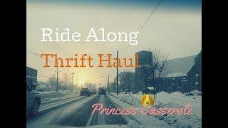 Thrifting Ridealong | Thrift Haul (2018)