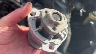 Porsche Cayenne,Audi Q7,VW Touareg 3.2 VR6 water pump replacement