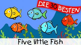 Five little Fish || Kinderlieder zum Mitsingen und Bewegen