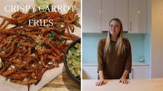 HOW TO MAKE CRISPY CARROT FRIES - EASY CARROT CHIPS