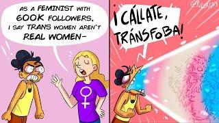 SILENCE, TRANSPHOBE!! |Trans Memes