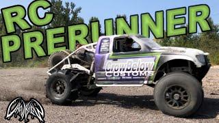 Whoopacabra on PADDLE TIRES! Custom Element RC Prerunner in the sand / Crow Below Customs RC Garage