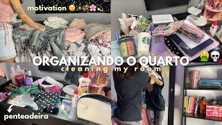 ORGANIZANDO MEU QUARTO assista se precisa de motivação 🫧