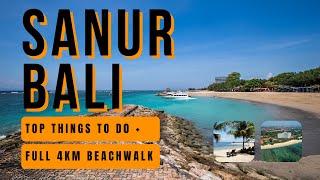 Sanur, Bali (2024) | Top Things To Do | 4km Beach Walk | Perfect for Family Vacation
