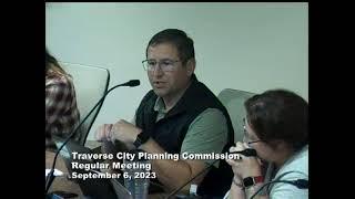 Traverse City Planning Commission Regular Meeting  - 9/6/2023