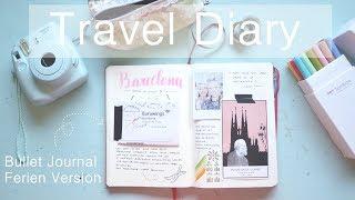 Ferien Bullet Journal Ideen | So führe ich mein Reisetagebuch