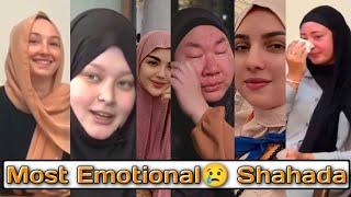 This Video Will Make You Cry..! "SHAHADA COMPILATION" | Convert To Islam | Emotional Shahada