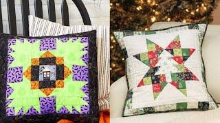 lovely quilted pillow covers, zafa art