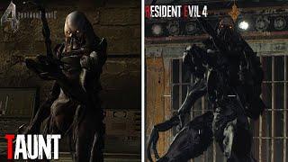 Resident Evil 4 Remake - Verdugo Animation Details (Original vs Remake)