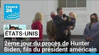 États-Unis : deuxième jour du procès de Hunter Biden, fils du président américain • FRANCE 24