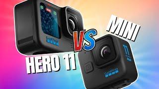 GoPro Hero 11 vs GoPro Mini - what you NEED to know!