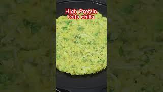 High Protein Oats Chilla For Weight Loss