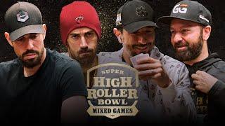 $100,000 Super High Roller Bowl Mixed Games Day 1 Highlights with Daniel Negreanu & Nick Schulman