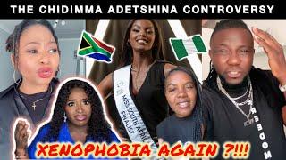 ANGRY SOUTH AFRICANS bųlly NIGERIAN WOMAN off MISS SOUTH AFRICA pageant.